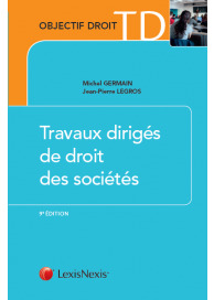 Cover of the book travaux diriges de droit des societes