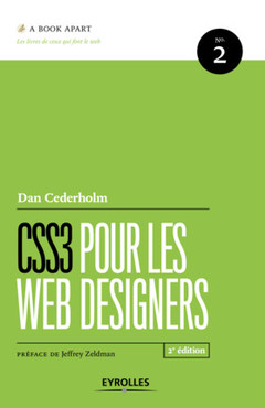 Couverture de l’ouvrage CSS3 pour les web designers