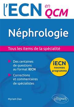 Cover of the book Néphrologie. Tous les items de la spécialité
