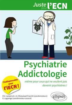 Couverture de l’ouvrage Psychiatrie - Addictologie