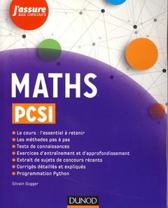 Cover of the book Maths PCSI