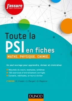 Cover of the book Toute la PSI en fiches 