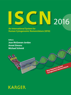 Couverture de l’ouvrage ISCN 2016
