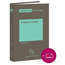 Couverture de l’ouvrage Mémento agriculture 2017-2018