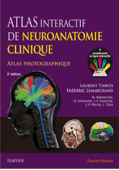 Couverture de l’ouvrage Atlas interactif de neuroanatomie clinique