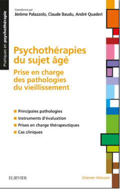 Couverture de l’ouvrage Psychothérapies du sujet âgé