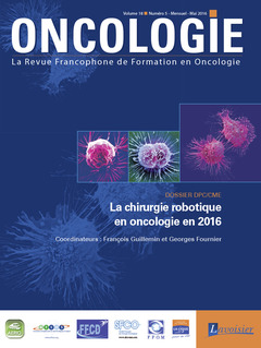 Couverture de l’ouvrage Oncologie Vol. 18 N° 5 - Mai 2016