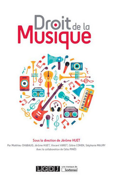 Cover of the book droit de la musique