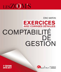 Cover of the book Comptabilité de gestion, 2016-2017