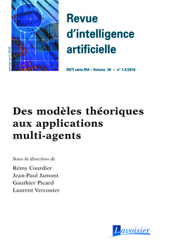 Cover of the book Revue d'intelligence artificielle RSTI série RIA Volume 30 N° 1-2/Janvier-Avril 2016