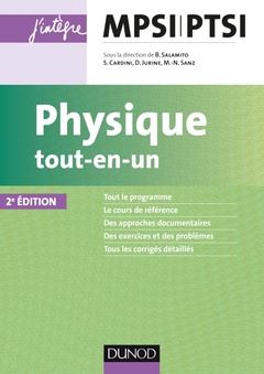 Couverture de l’ouvrage Physique tout-en-un MPSI-PTSI