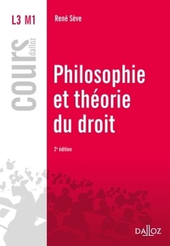 Cover of the book Philosophie et théorie du droit. 2e éd.