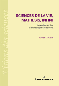 Cover of the book Sciences de la vie, mathesis, infini