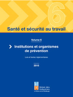 Cover of the book Santé et sécurité au travail - volume 6