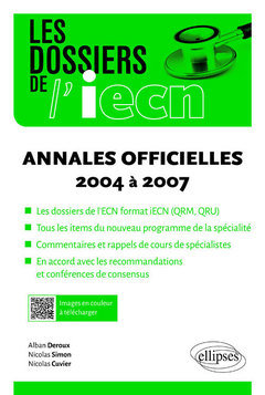 Couverture de l’ouvrage Annales officielles 2004 à 2007 revisitées facon iECN