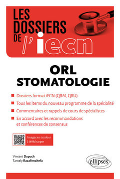 Couverture de l’ouvrage ORL-Stomatologie