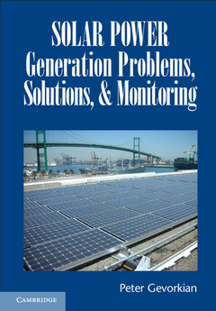 Cover of the book Solar Power Generation Problems, Solutions, and Monitoring