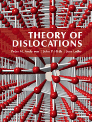 Couverture de l’ouvrage Theory of Dislocations