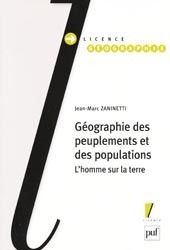 Couverture de l’ouvrage Géographie des peuplements et des populations