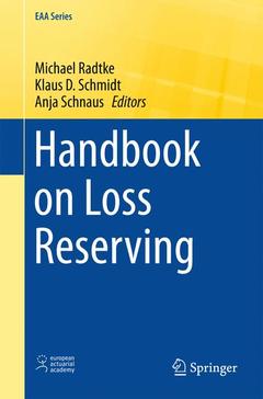 Couverture de l’ouvrage Handbook on Loss Reserving