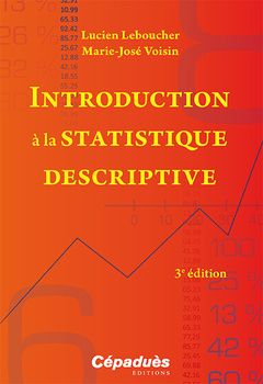 Cover of the book Introduction à la statistique descriptive 3e édition
