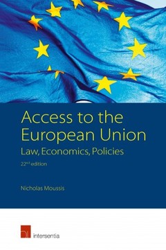 Couverture de l’ouvrage Access to the European Union