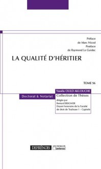 Cover of the book LA QUALITÉ D'HÉRITIER