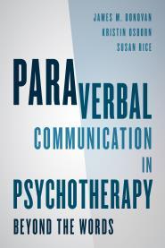 Couverture de l’ouvrage Paraverbal Communication in Psychotherapy