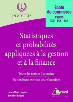 Couverture de l’ouvrage Statistiques et probabilités appliquées à la gestion et à la finance