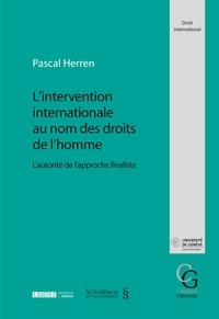 Cover of the book L'intervention internationale au nom des droits de l'homme 