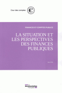 Couverture de l’ouvrage La situation et les perspectives des finances publiques