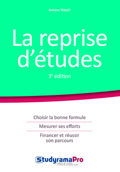 Cover of the book La reprise d'études La reprise d'études
