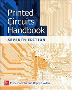 Couverture de l’ouvrage Printed Circuits Handbook