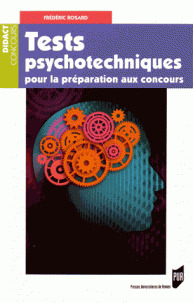 Couverture de l’ouvrage TESTS PSYCHOTECHNIQUES POUR PREPARATION AUX CONCOURS