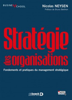 Couverture de l’ouvrage Stratégie des organisations