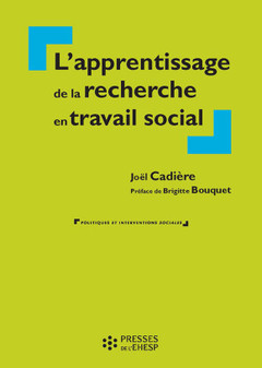 Cover of the book L'apprentissage de la recherche en travail social