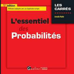 Cover of the book l'essentiel des probabilités