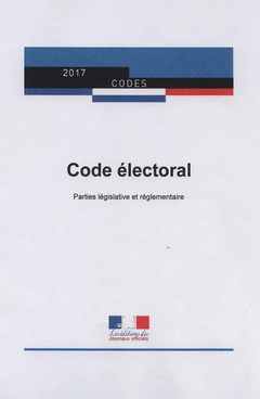 Couverture de l’ouvrage Code électoral 