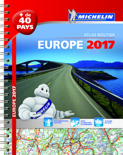 Couverture de l’ouvrage Europe. Atlas routier 2017 