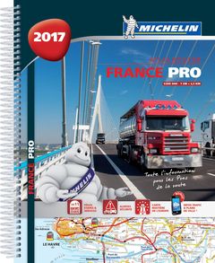 Couverture de l’ouvrage France Pro 2017. Atlas routier