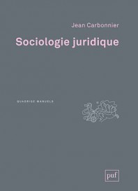 Cover of the book Sociologie juridique