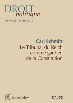 Cover of the book Le Tribunal du Reich comme gardien de la Constitution