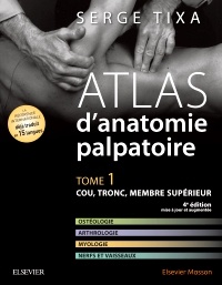 Cover of the book Atlas d'anatomie palpatoire. Tome 1