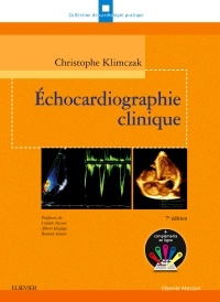 Couverture de l’ouvrage Échocardiographie clinique