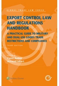 Couverture de l’ouvrage Export Control Law and Regulations Handbook 
