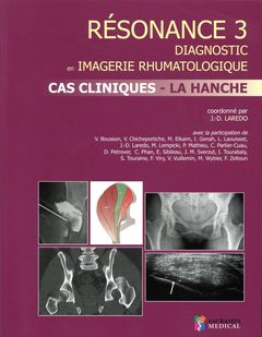 Couverture de l’ouvrage RESONANCE 3 CAS CLINIQUES- LA HANCHE