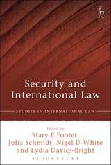 Couverture de l’ouvrage Security and International Law 