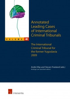 Couverture de l’ouvrage Annotated Leading Cases of International Criminal Tribunals 
