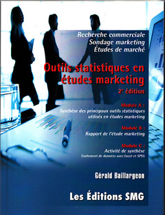 Couverture de l’ouvrage Outils statistiques en études marketing Avec CD-ROM.