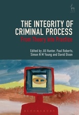 Couverture de l’ouvrage The Integrity of Criminal Process 